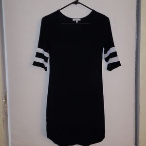 Charlotte Russe Size Small Black jersey Mini dress